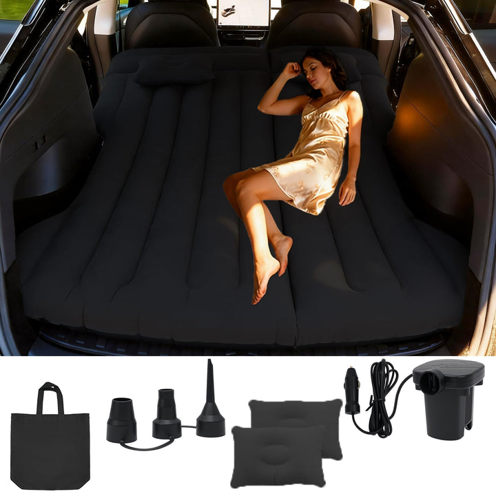 Auto Matratze, Aufblasbare Matratze für Model Y RV Minivan SUV Luftmatratze, Verdickte Automatratze