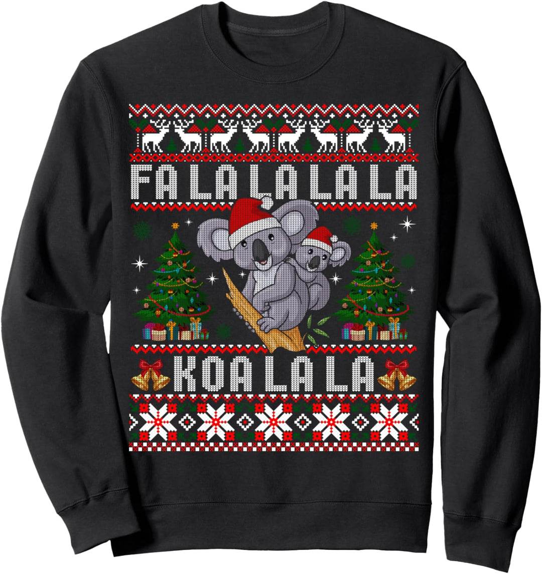 Koala Lustiger Hässlicher Weihnachtspullover Geschenk Sweatshirt