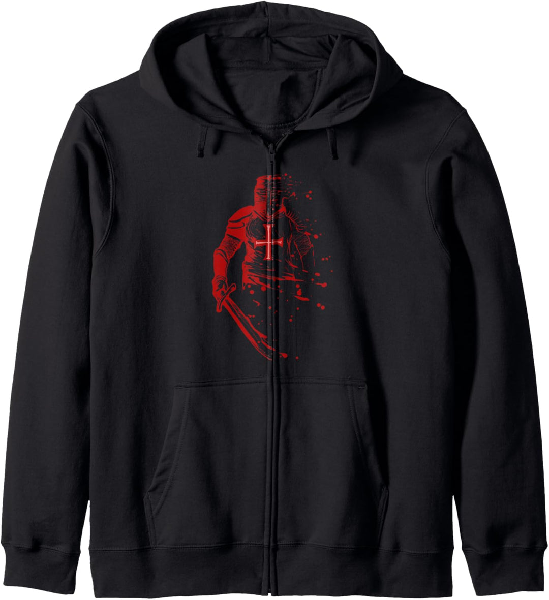 Ritter Templer-Geschenk Kreuzzug Ritter Kapuzenjacke
