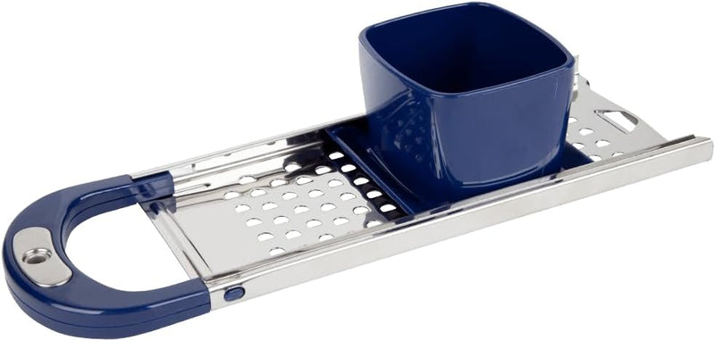 EUROHOME Spätzlereibe Edelstahl Kunststoff mit "Nase" für lange Spätzle - Spätzlehobel 33 x 11 x 6,3