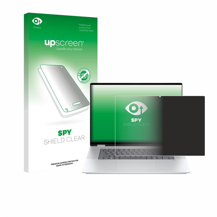 upscreen Anti-Spy Blickschutzfolie für HP OmniBook X Flip 16-aX Made in Germany, Privacy Screen Disp