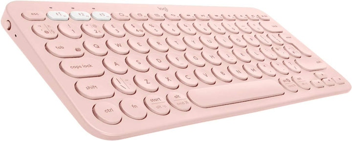 Logitech K380 Kabellose Bluetooth-Tastatur, Multi-Device & Easy-Switch Feature, Windows- und Apple-S