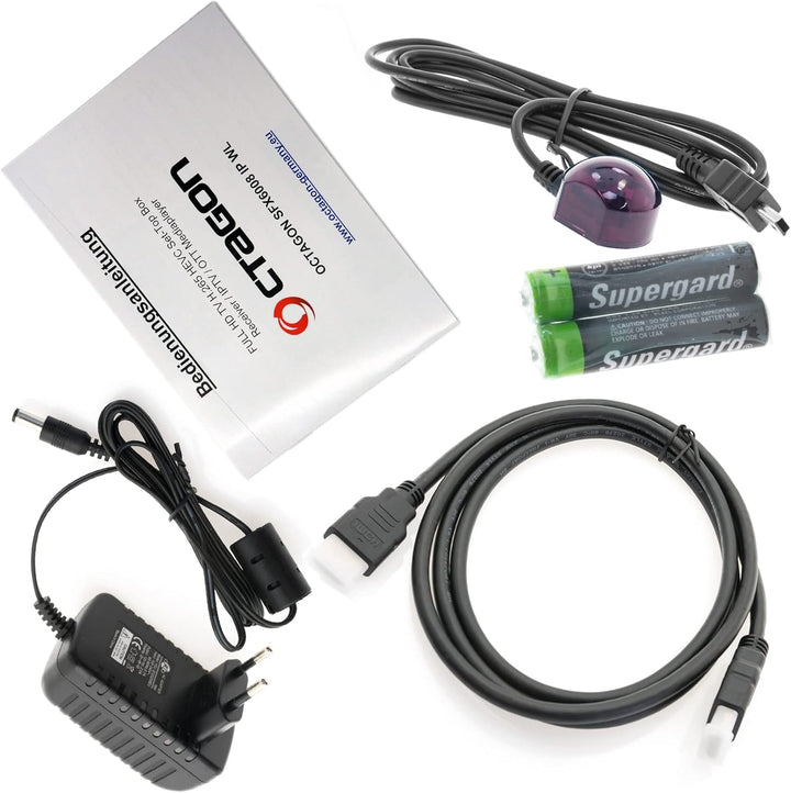 Octagon SFX6008 IP WL Full-HD H.265 HEVC, E2 Linux Set-Top Box & Smart Internet TV Receiver, Sat to