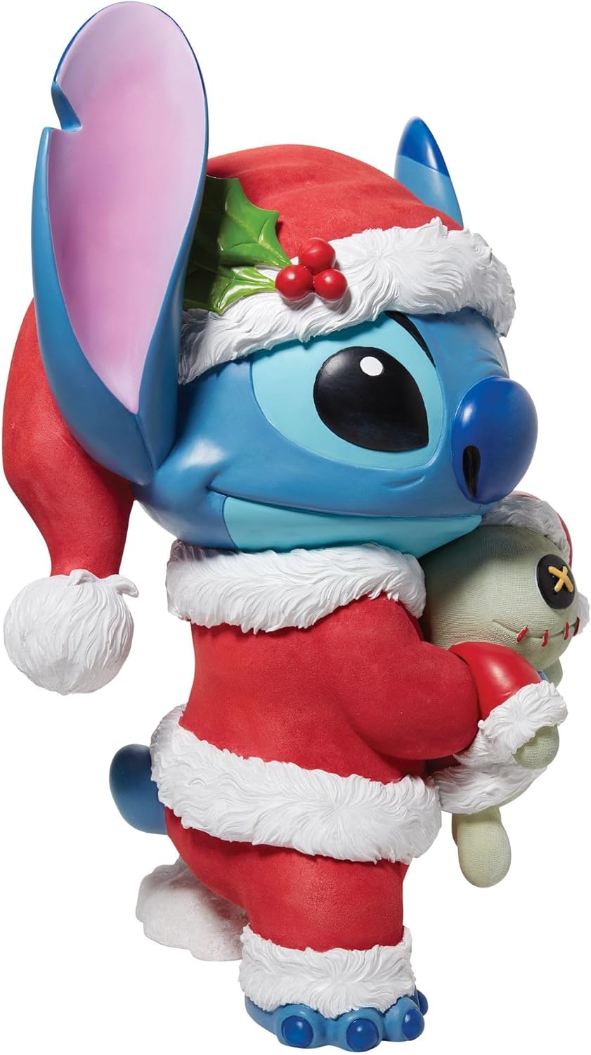 Enesco Disney Showcase Lilo and Stitch Weihnachtsmann-Figur, 39 cm, Mehrfarbig Einheitsgrösse Mehrfa