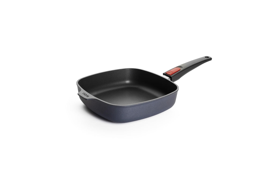 Woll Diamond Lite Guss-Pfanne viereckig - Induktiv, 24 x 24 cm, 5,5 cm hoch - Geeignet für alle Herd