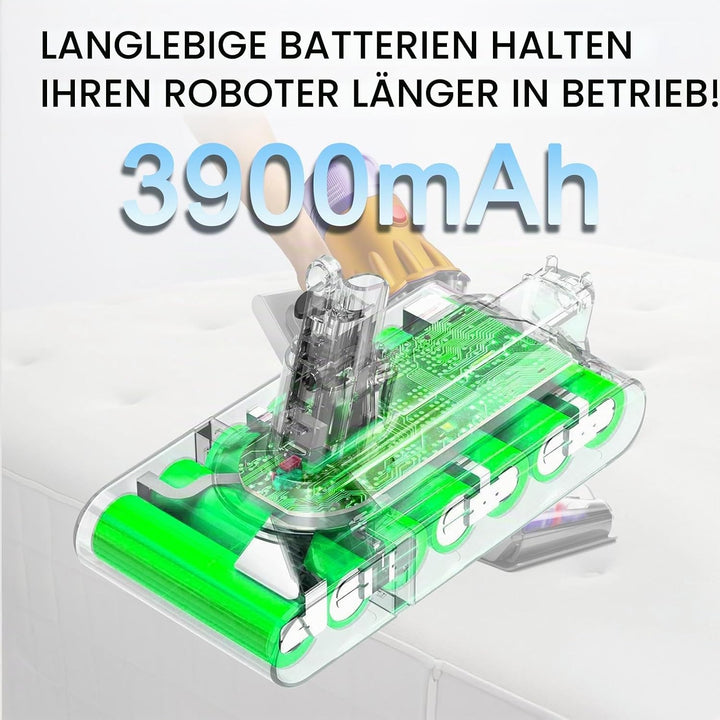 25,2 V 3900 mAh Dyson V12, Li-Ionen-Ersatzakku, kompatibel mit Dyson V12 Detect Slim SV20 SV30 SV35