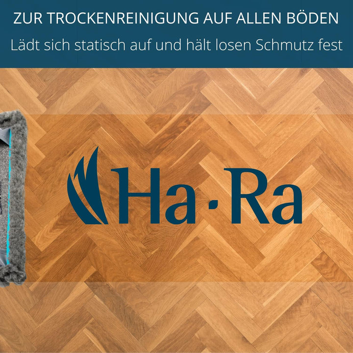 Ha-Ra Bodenwischtuch Bodenfaser trocken I langlebiger Boden-Wischer zur Reinigung für Böden & Wände