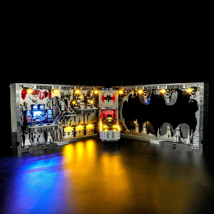 BRIKSMAX 76252 Led Licht für Lego Bathöhle – Schaukasten - Compatible with Lego DC Bausteinen Modell