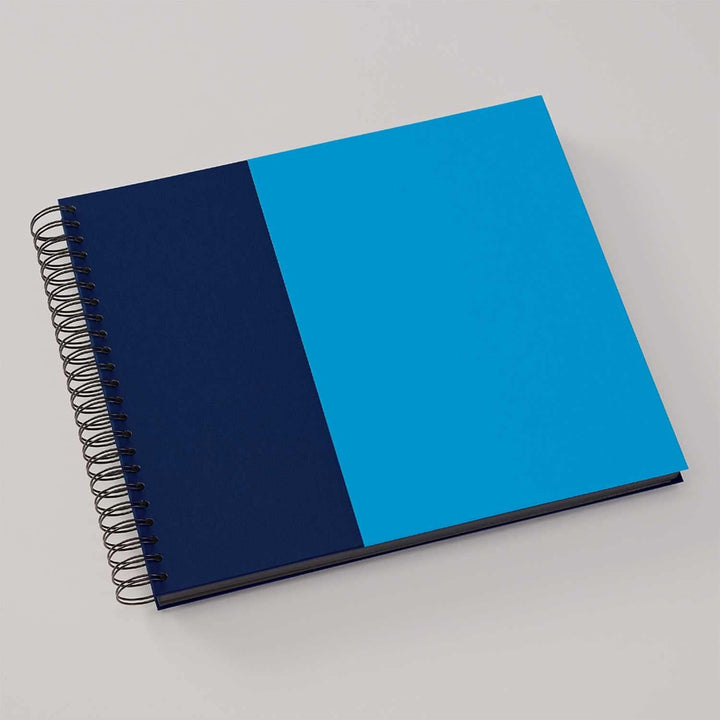 Semikolon 364850 Spiral Album Cutting Edge – 37,5x30,1 cm – Fotoalbum, 90 Seiten schwarz, Fotobuch,