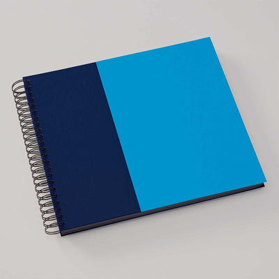 Semikolon 364850 Spiral Album Cutting Edge – 37,5x30,1 cm – Fotoalbum, 90 Seiten schwarz, Fotobuch,