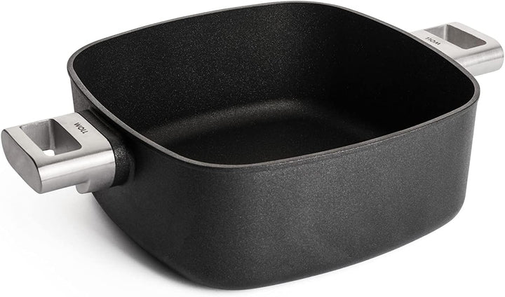 Woll Diamond Logic XR Pro Kasserolle, viereckig, mit 2 Seitengriffen - Induktiv -, 28 cm x 28 cm, 11