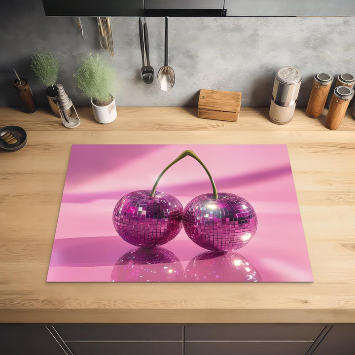 Herdabdeckplatte Einteilig 70x52 cm Küche Ceranfeld Abdeckplatte Cerankochfeld Abdeckung Induktionsk