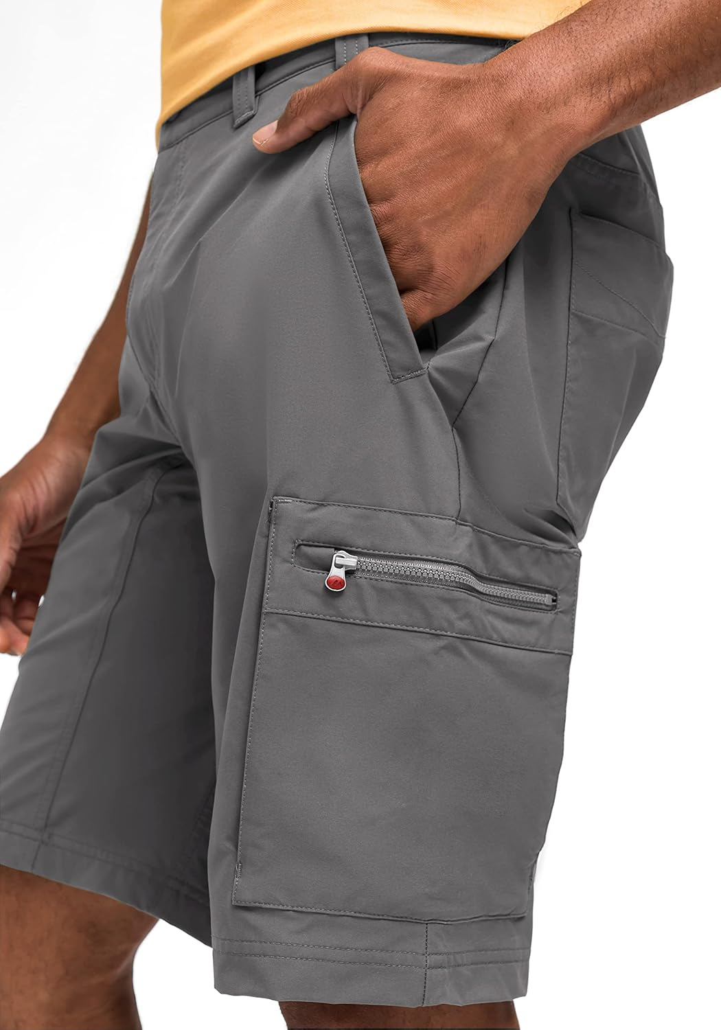 Maier Sports Herren Wander-Shorts Fenit Short M 48 Grau, 48 Grau
