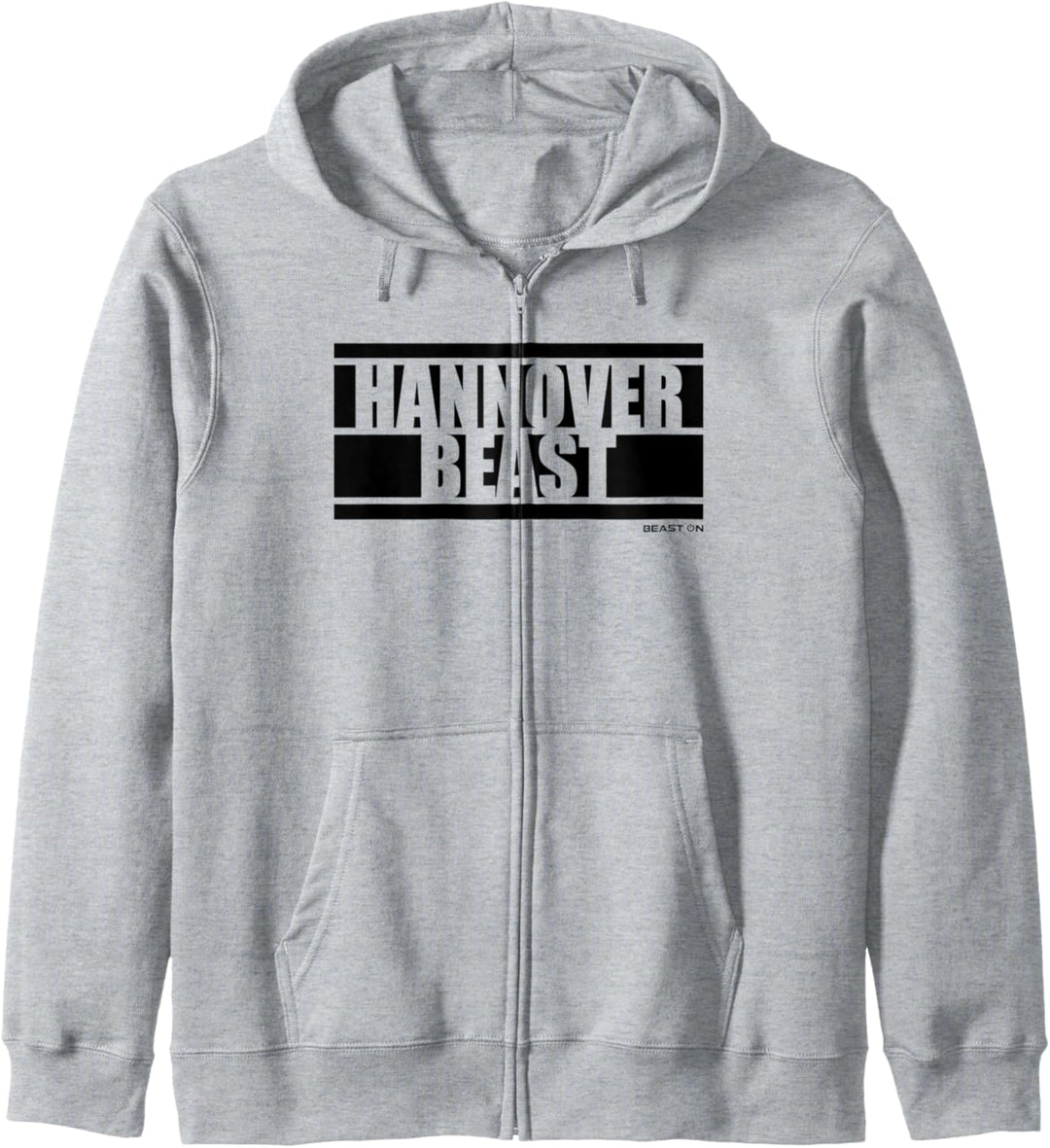 Hannover Beast Fitness Training Gym Motivation Sprüche Kapuzenjacke