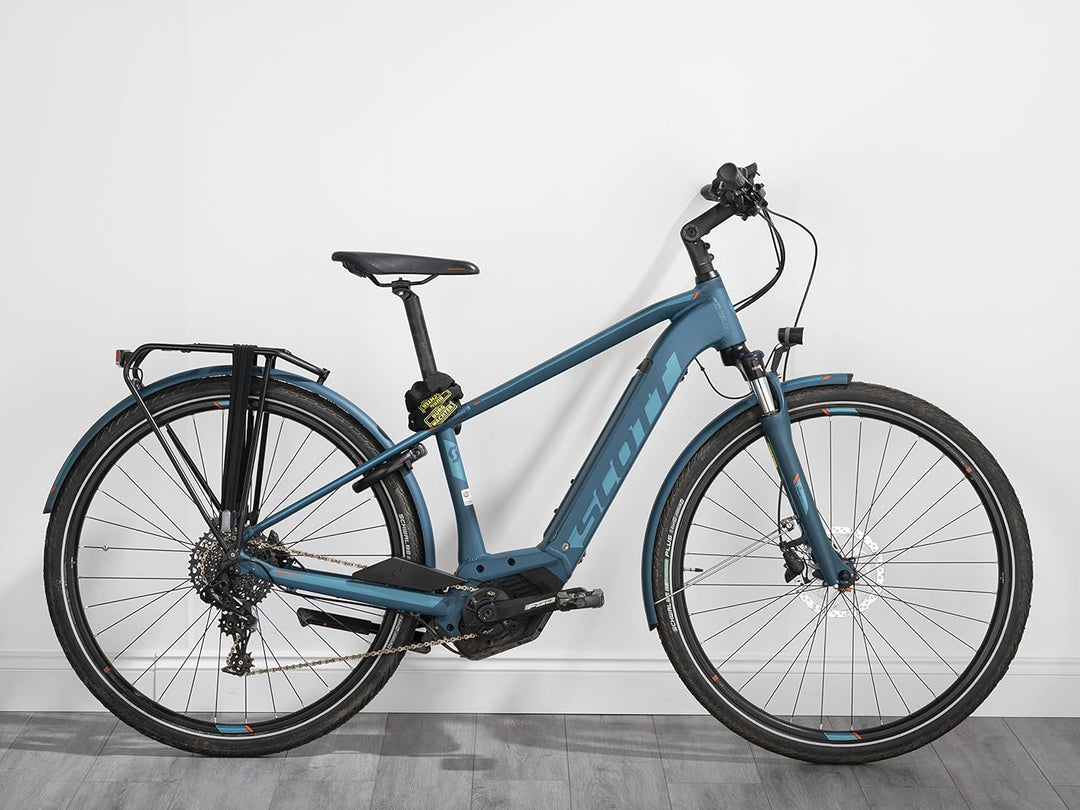 Burg Wächter Vierkantkette, Fahrradschloss mit Schlüssel, Kette für Fahrrad, Motorrad, E-Scooter, Ga