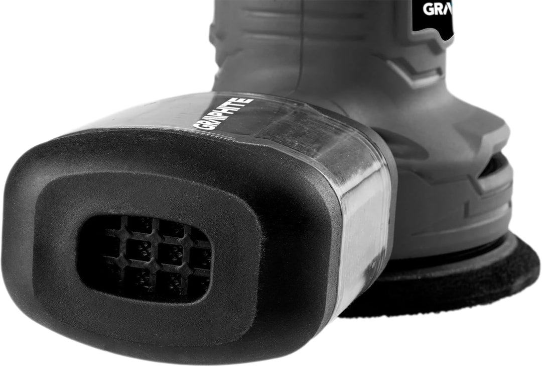 GRAPHITE Exzenterschleifer 300W, Gestell 125 mm, Drehzahl 7000-13000 min⁻¹, Oszillationsamplitude 1