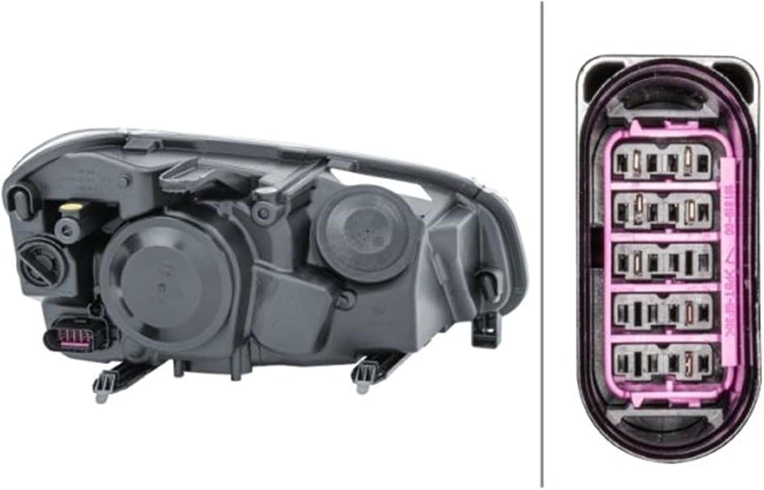 HELLA 1EJ 009 587-611 FF/Halogen-Hauptscheinwerfer - links - für u.a. Ford C-Max (Dm2) Links (Fahrer