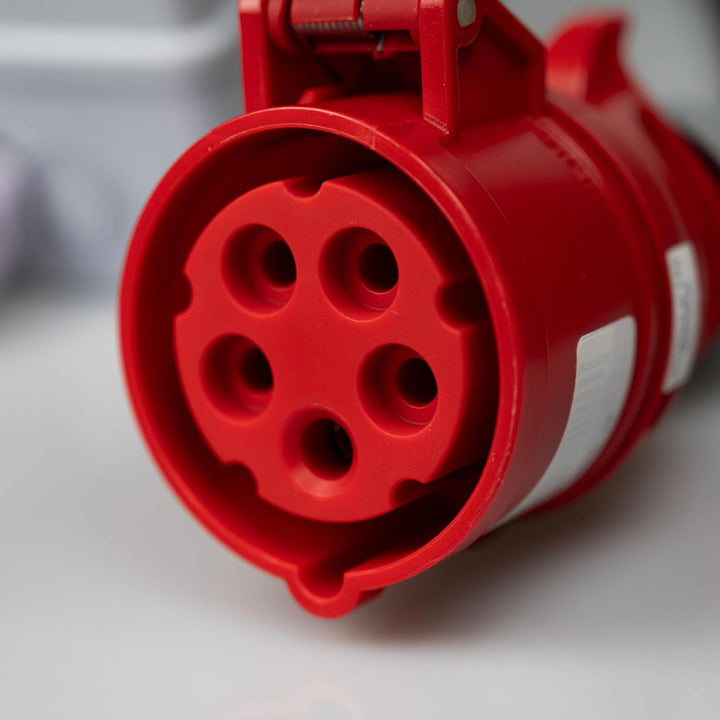NAKA Stromzähler für Steckdose Digital Drehstromzähler 16A MID Geeicht 400V 1.5 m 400V / 16A, 400V /