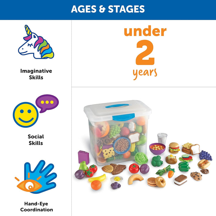 Learning Resources New Sprouts Lebensmittel-Riesenset Lebensmittel-Set, Lebensmittel-Set