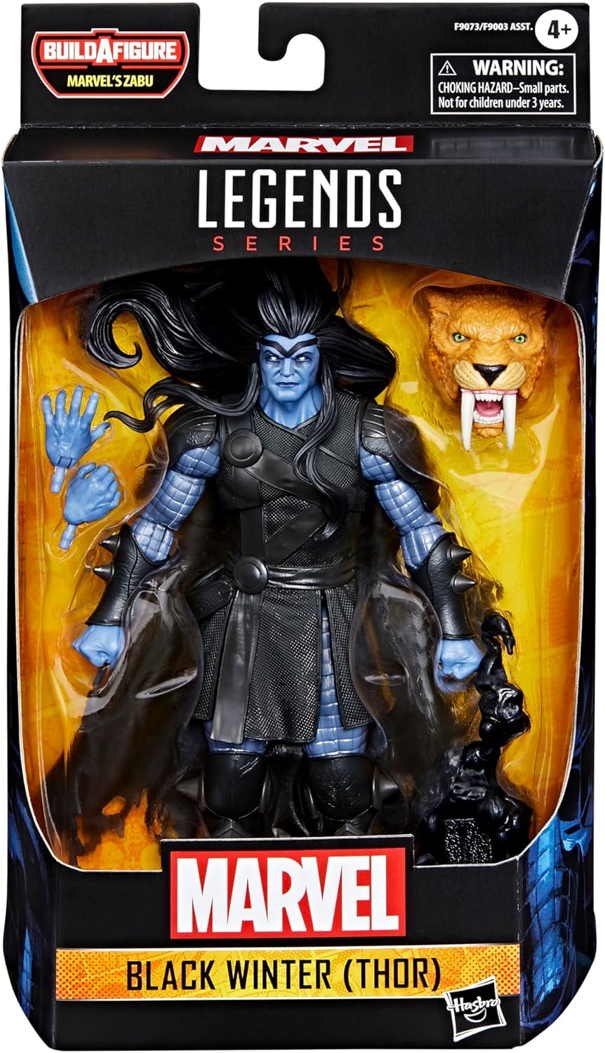 MARVEL LEGENDS BAF COMIC 2 BLACK WINTER, BLACK WINTER