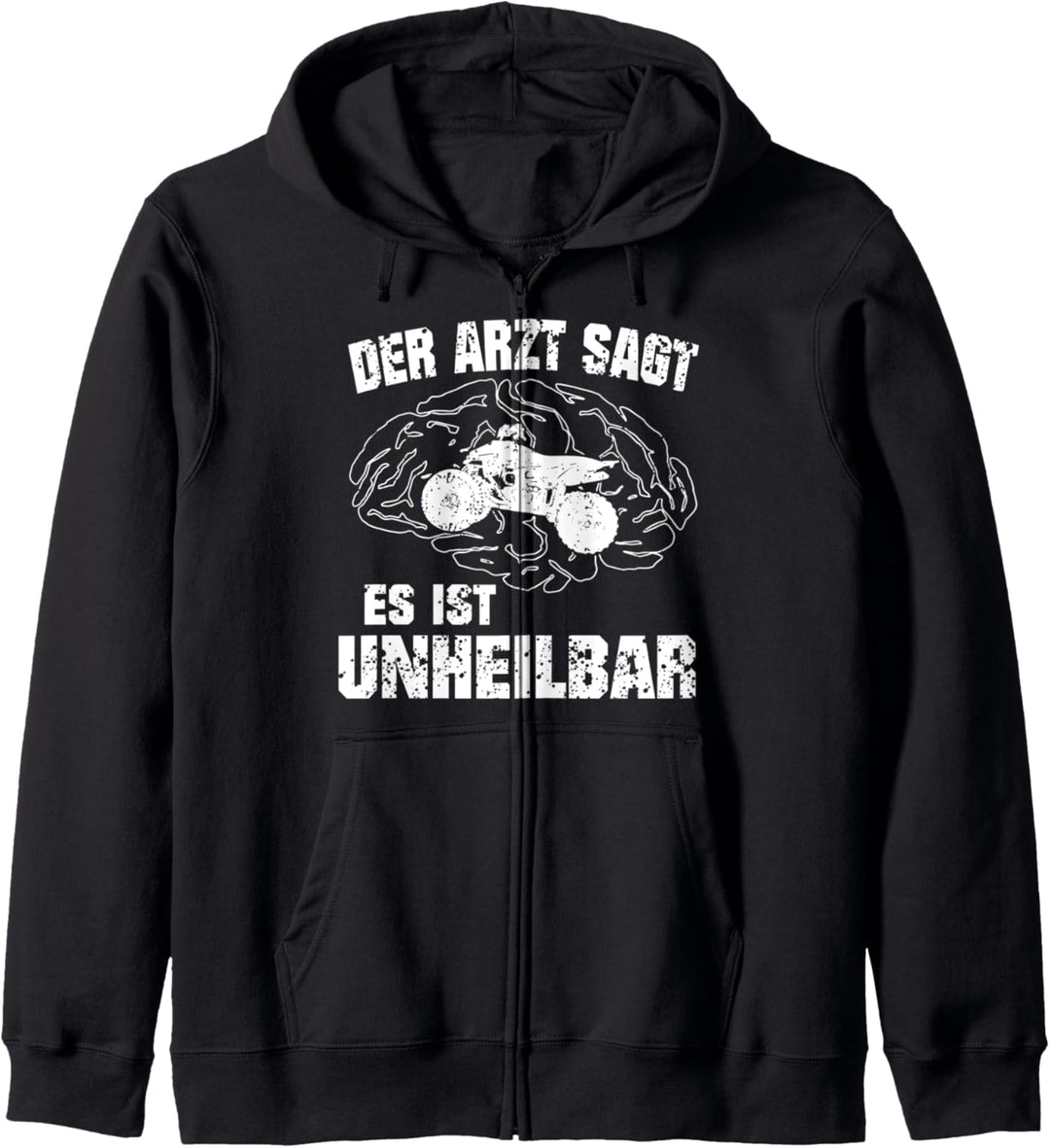 Lustiges Offroad Bike Motorrad Geschenk Für Quad Biker ATV Kapuzenjacke