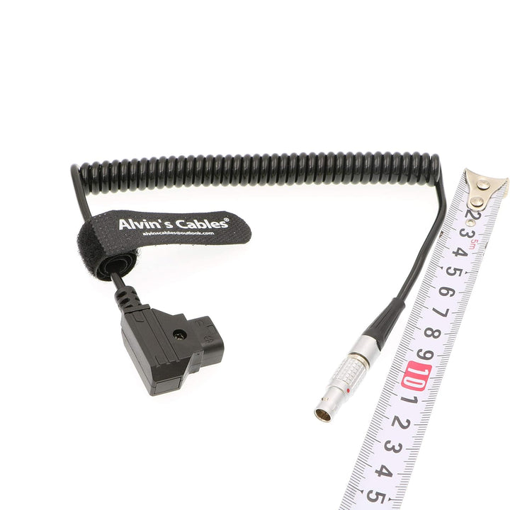 Alvin's Cables 0B 2 Pin Stecker auf Anton Bauer D-TAP Spiral Kabel Stromkabel für Teradek Bond Spira