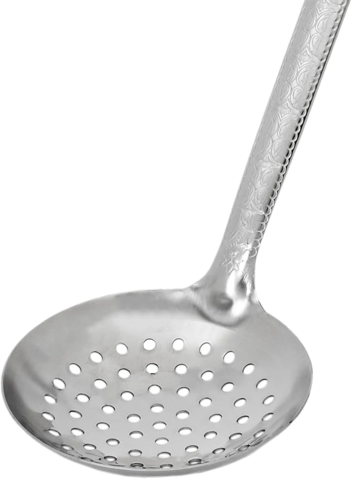 4BIG.fun Schwenktopf Kazan 15 L Camping Gusseisen mit Bügel und Deckel + Schaumkelle Bräter Tatarski