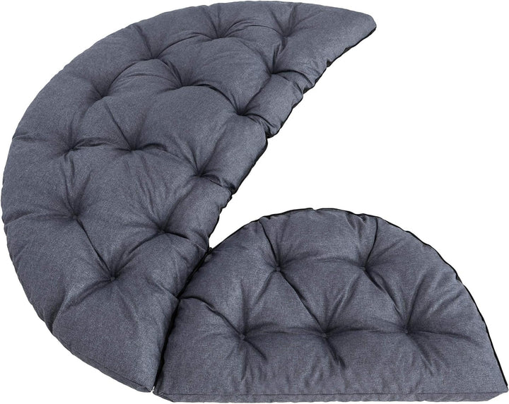Bjird Hängesessel Kissen, Polster, Auflage für Polyrattan & Rattan Hängeschaukel, Sitzauflage für Hä