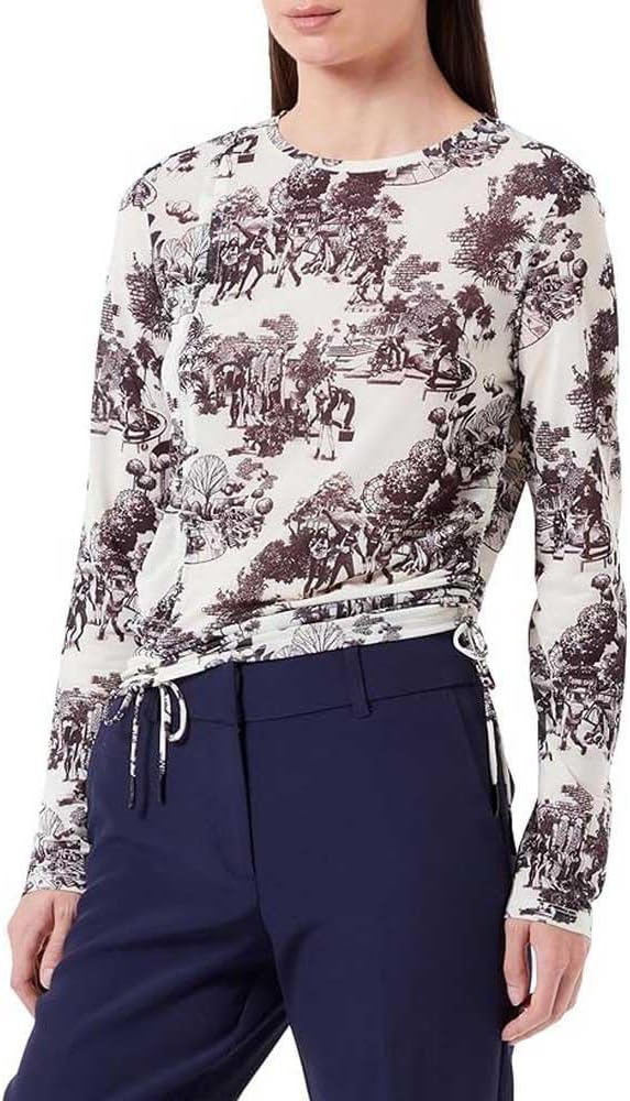 HUGO Damen Dafuxia Jersey Top XS Open Miscellaneous980, XS Open Miscellaneous980