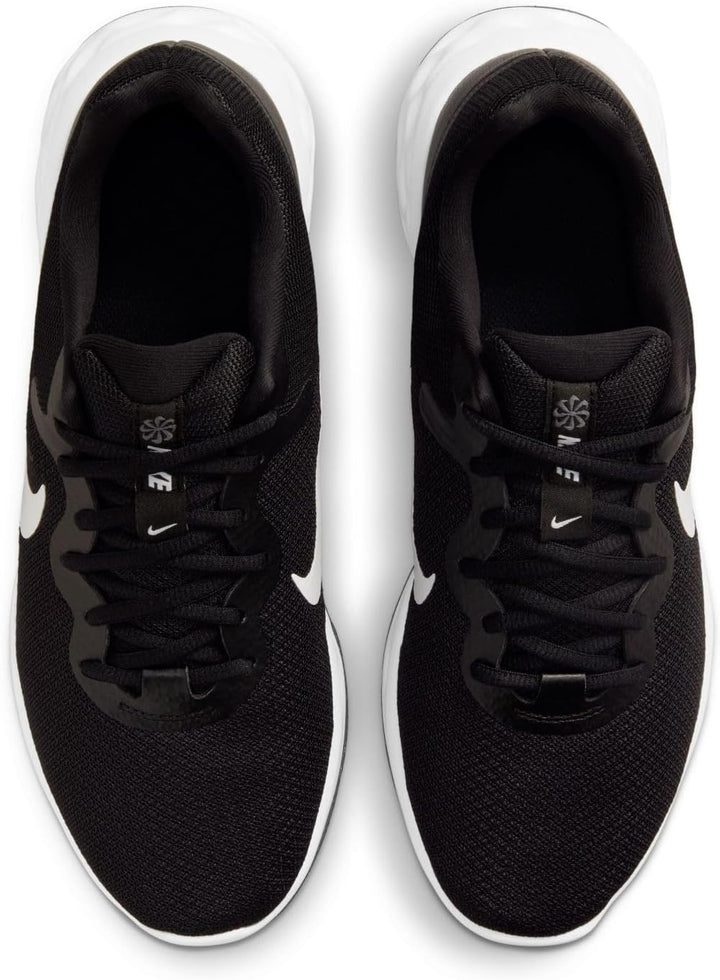 Nike Herren Nike Revolution 6Sneaker 43 EU Black White Iron Grey, 43 EU Black White Iron Grey