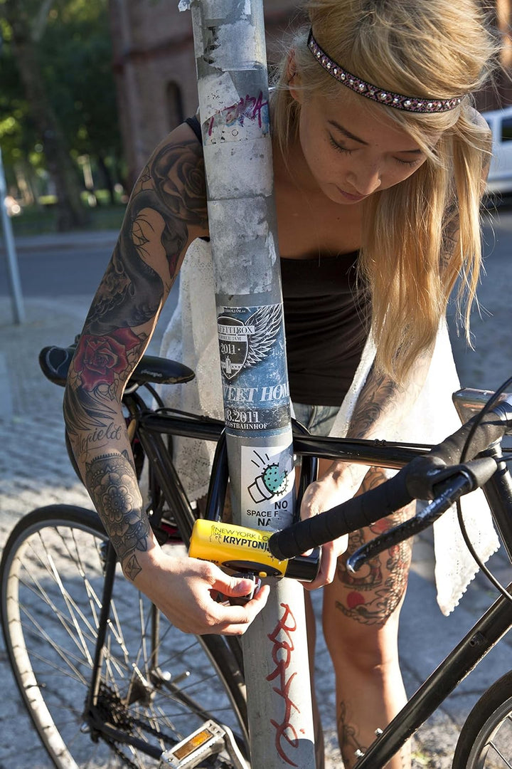 Kryptonite Unisex-Erwachsene New York Fahgettaboudit Chain 1415 (14Mm X 150Cm) with Ny Disc 15Mm Sha
