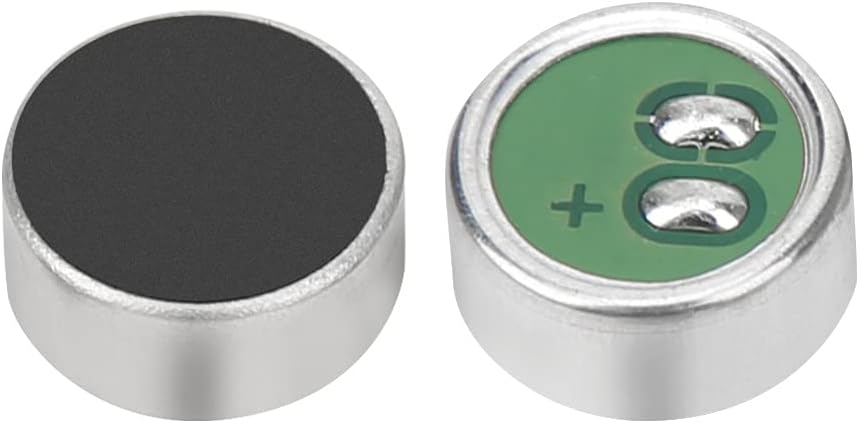 10 Stück Mini-Mikrofon 10 Stück Elektret-Mikrofon Silber für Bühnenauftritte