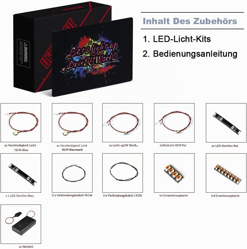 Led Licht Set für Lego 42155 Technic The Batman - BATCYCLE Set (Kein Lego-Modell), Dekorationsbeleuc