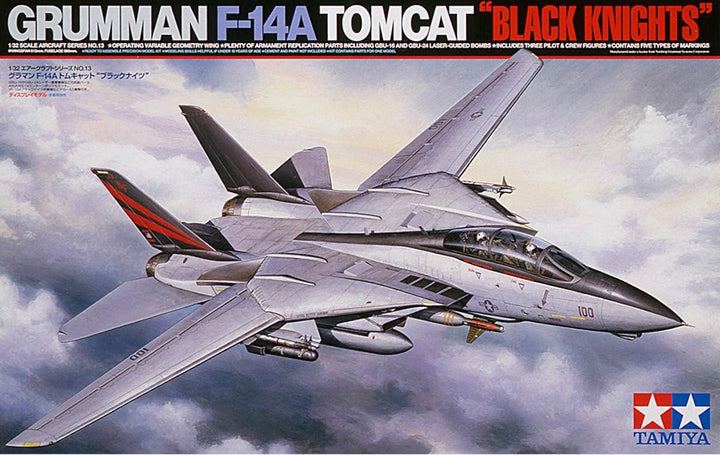 TAMIYA 300060313-1:32 Grumman F-14A Tomcat Black Knights, Mittel