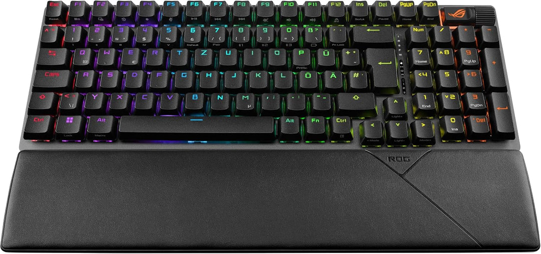 ASUS ROG Strix Scope II 96 Wireless mechanische Gaming Tastatur (ROG NX-Switches, Handballenablage,