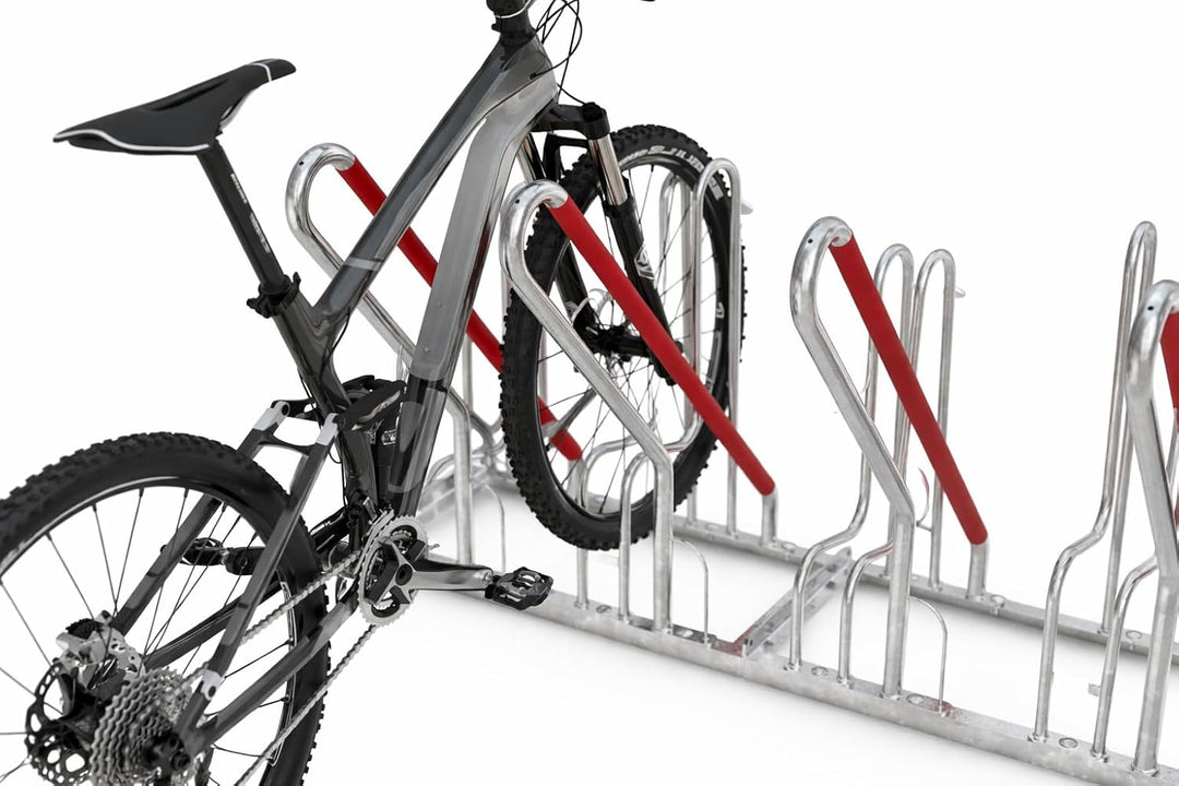 Anlehnparker 4502 | Fahrradständer einseitig | für 2 Fahrräder | Freiaufstellung | erweiterbar | Abw