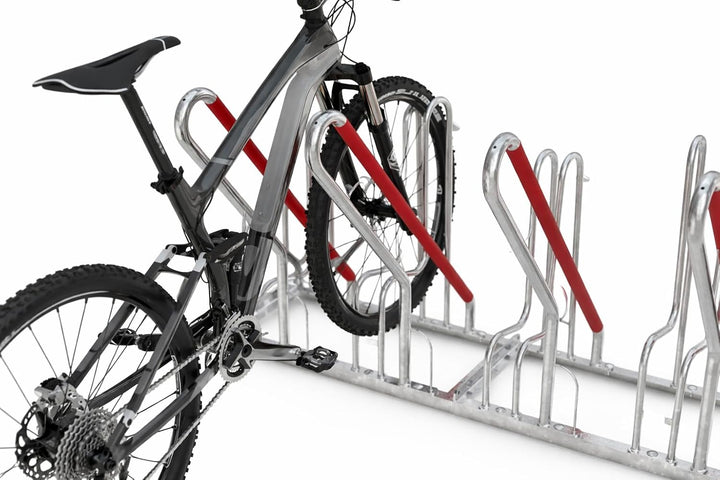 Anlehnparker 4502 | Fahrradständer einseitig | für 2 Fahrräder | Freiaufstellung | erweiterbar | Abw