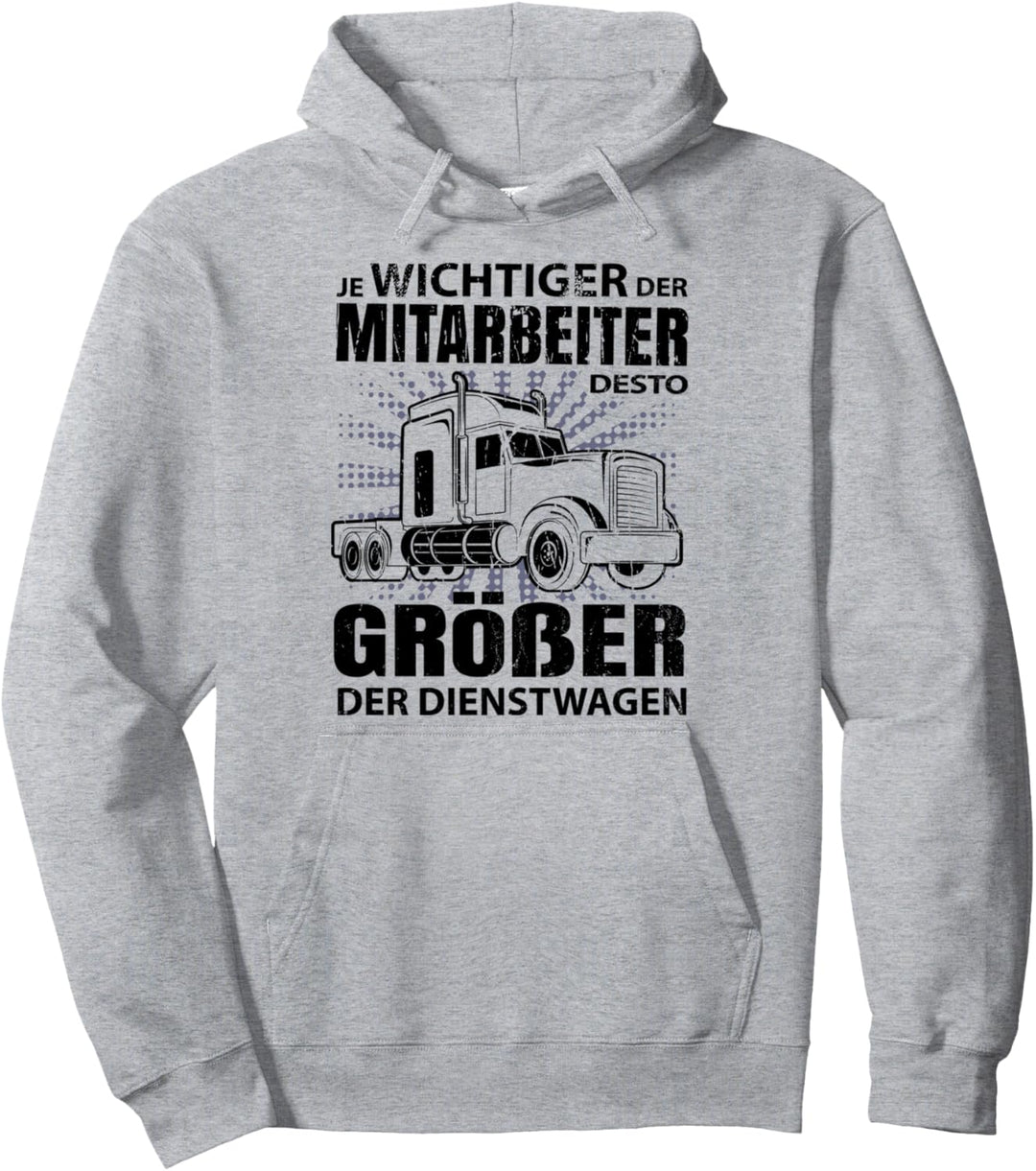 Ich Bin LKW Fahrer Spruch Fernfahrer Mann Herren Zubehör Pullover Hoodie