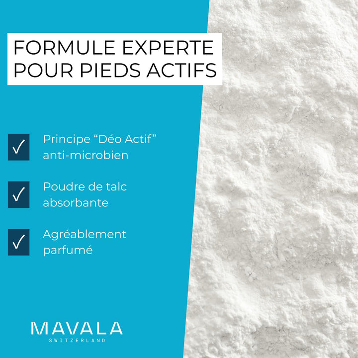 Mavala Talcum Puder für Füsse