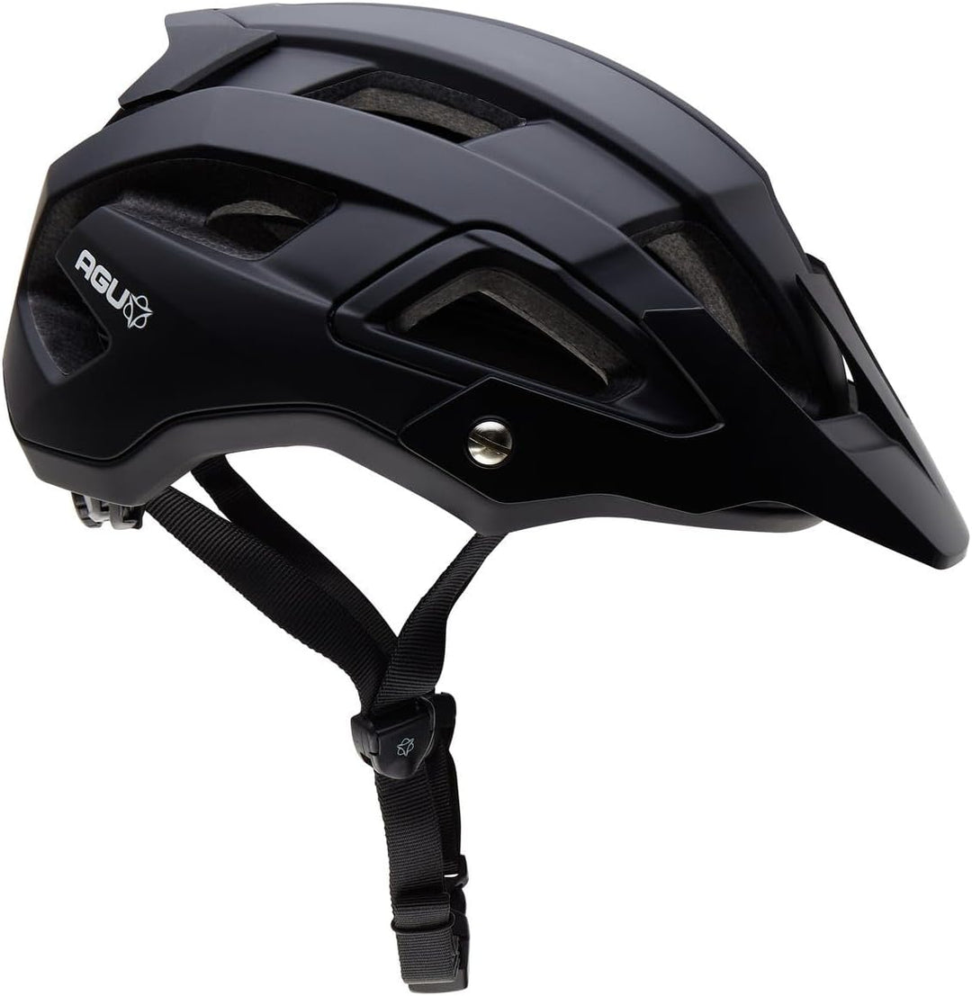Agu Unisex-Adult 895420 Fahrradhelm, Schwarz, S/M