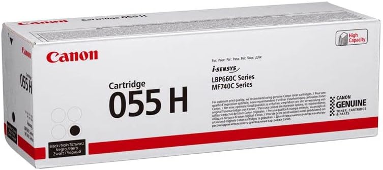 Canon Toner Cartridge 055H BK - schwarz - hohe Reichweite 3020C002 normal Schwarz High Yield, Schwar