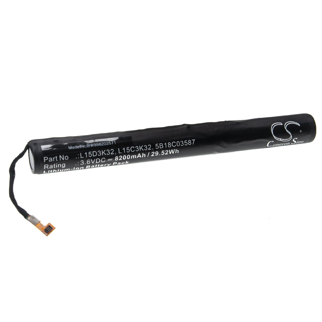 vhbw Akku kompatibel mit Lenovo YT3-X50, YT3-X50M, ZA0H0029GB, ZA1N0039NZ, YT3-X50F Tablet Pad (8200