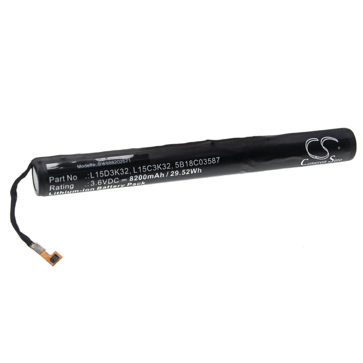 vhbw Akku kompatibel mit Lenovo YT3-X50, YT3-X50M, ZA0H0029GB, ZA1N0039NZ, YT3-X50F Tablet Pad (8200