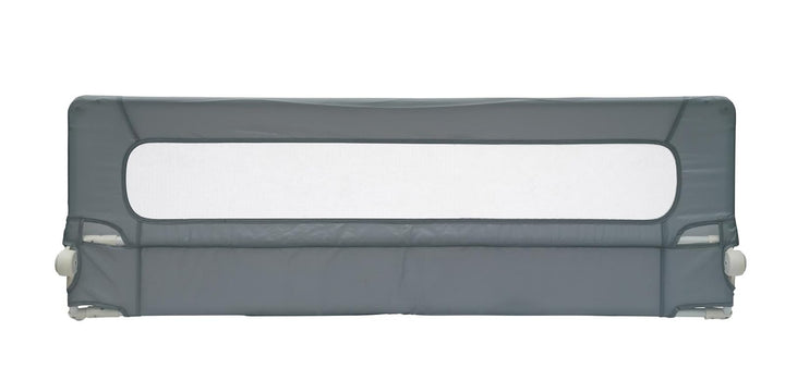 Safetots Extra Breites Bettgitter Grau, 140cm breit x 50cm hoch, Bettschutzgitter für Kleinkinder zu