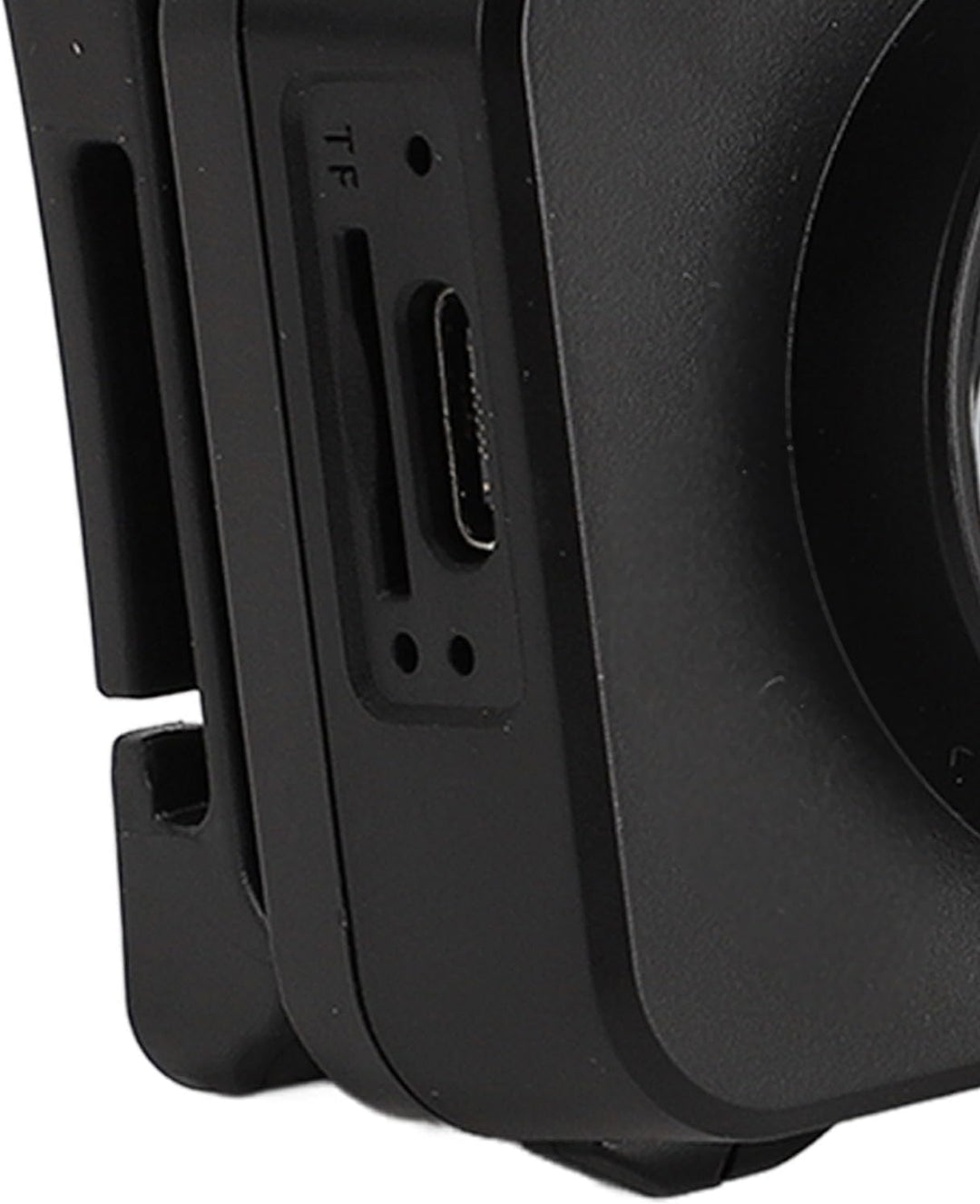 LICAEVEY Head-Mounted-Action-Kamera, 1080P, 45-Grad-Einstellung, Smart Sensing mit LED-Scheinwerfer-