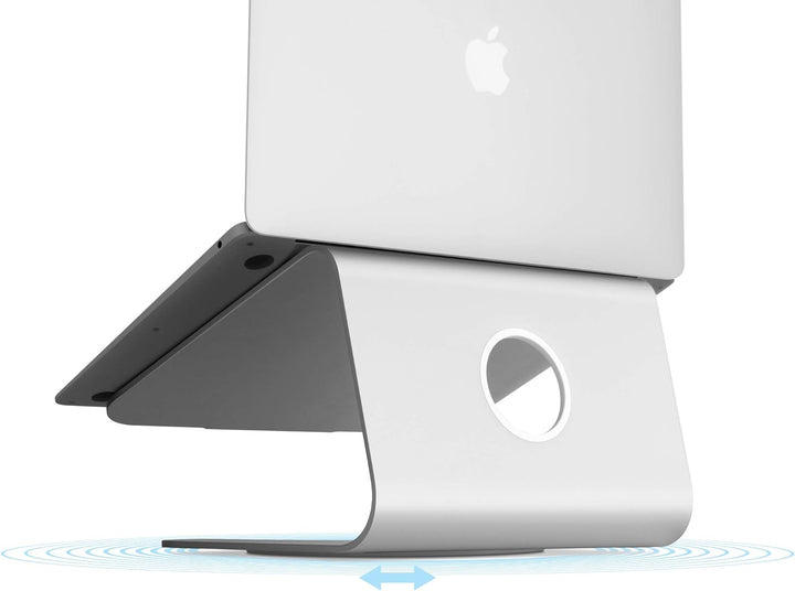 Rain Design mStand360 Schwenkbarer Ständer für MacBook - MacBook Pro - Laptopständer Silber mStand36