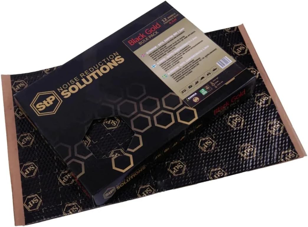 STP BLACK GOLD - 750x500x2,3mm BULK PACK (12pcs)