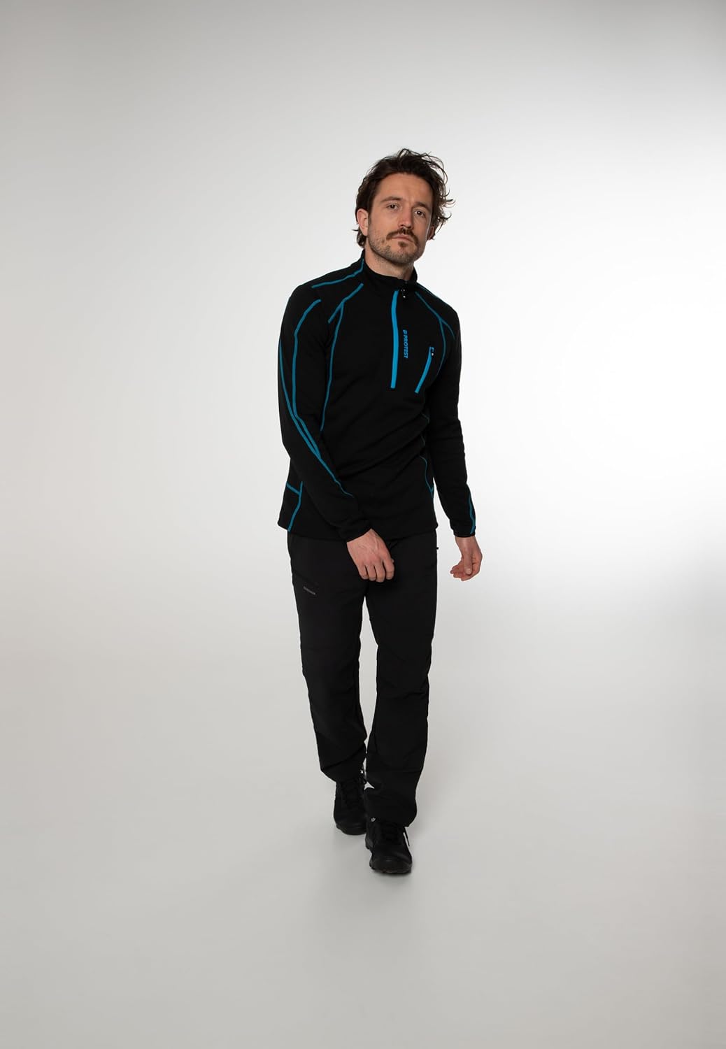 Protest Men Humans XL True Black, XL True Black