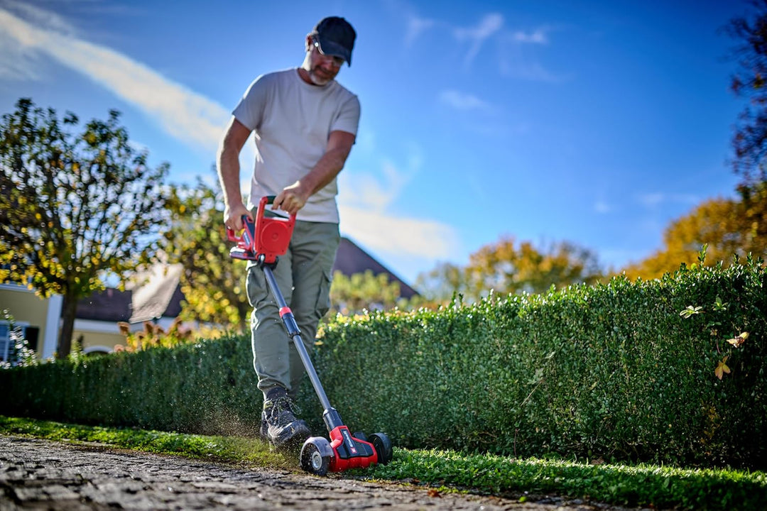 Einhell Akku-Fugenreiniger GE-CC 18/110 Li E-Solo Power X-Change (18 V, Führungsholm teleskopierbar,